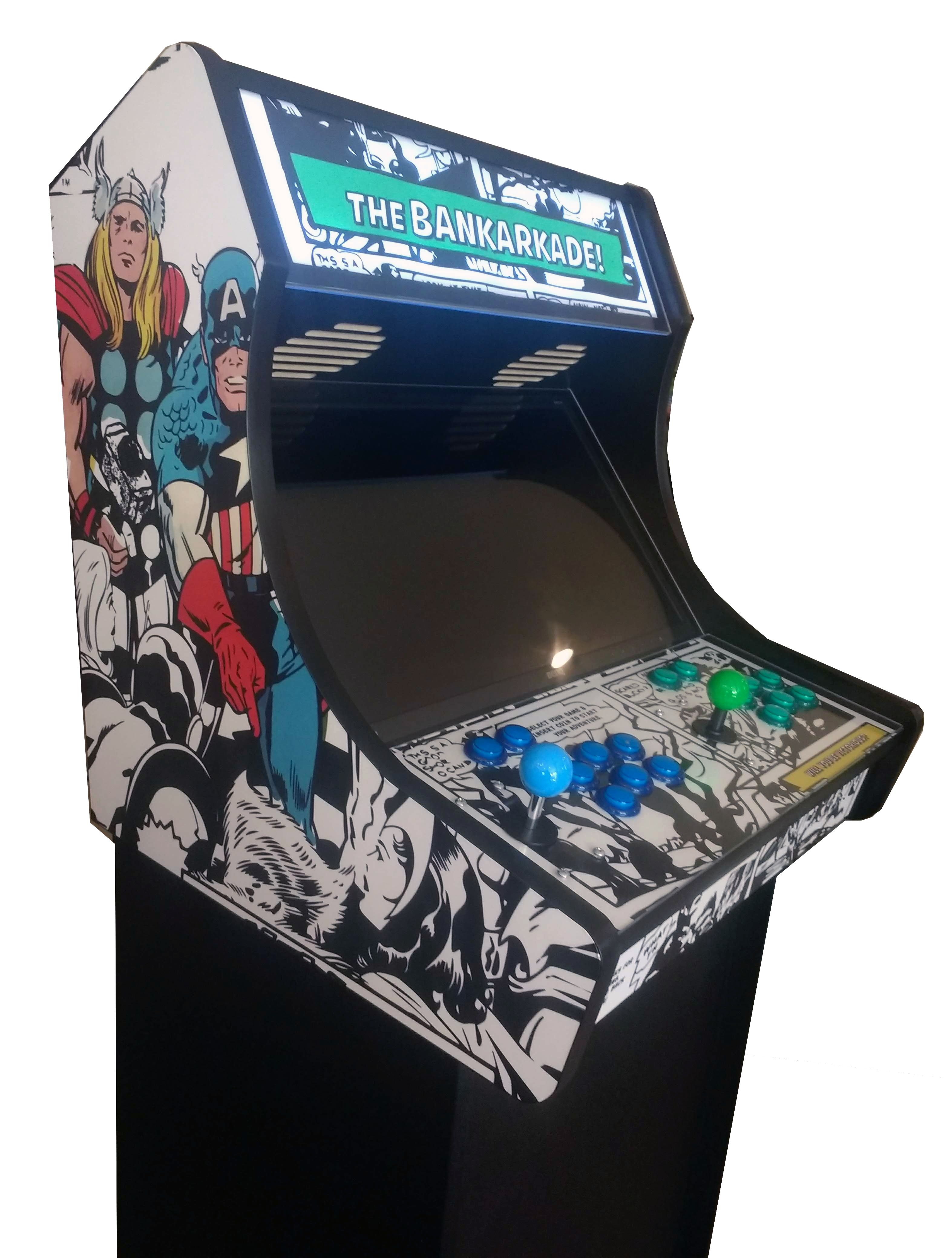 CASE STUDY: MARVEL-OUS ARCADE CABINET GRAPHICS – THE VINE RIPE DESIGN ...